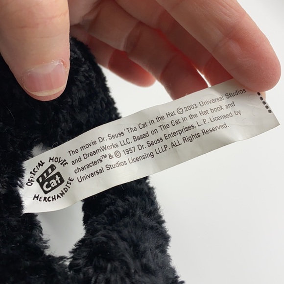 Official movie merchandise stuffed character cat, Dr. Seuss THE CAT IN TGE HAT - Picture 6 of 9
